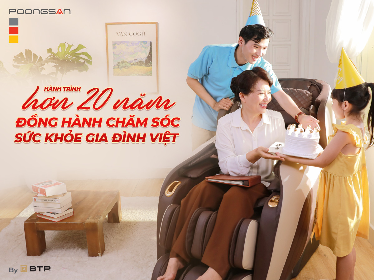 POONGSAN - HÀNH TRÌNH HƠN 20 NĂM ĐỒNG HÀNH CÙNG SỨC KHOẺ GIA ĐÌNH VIỆT