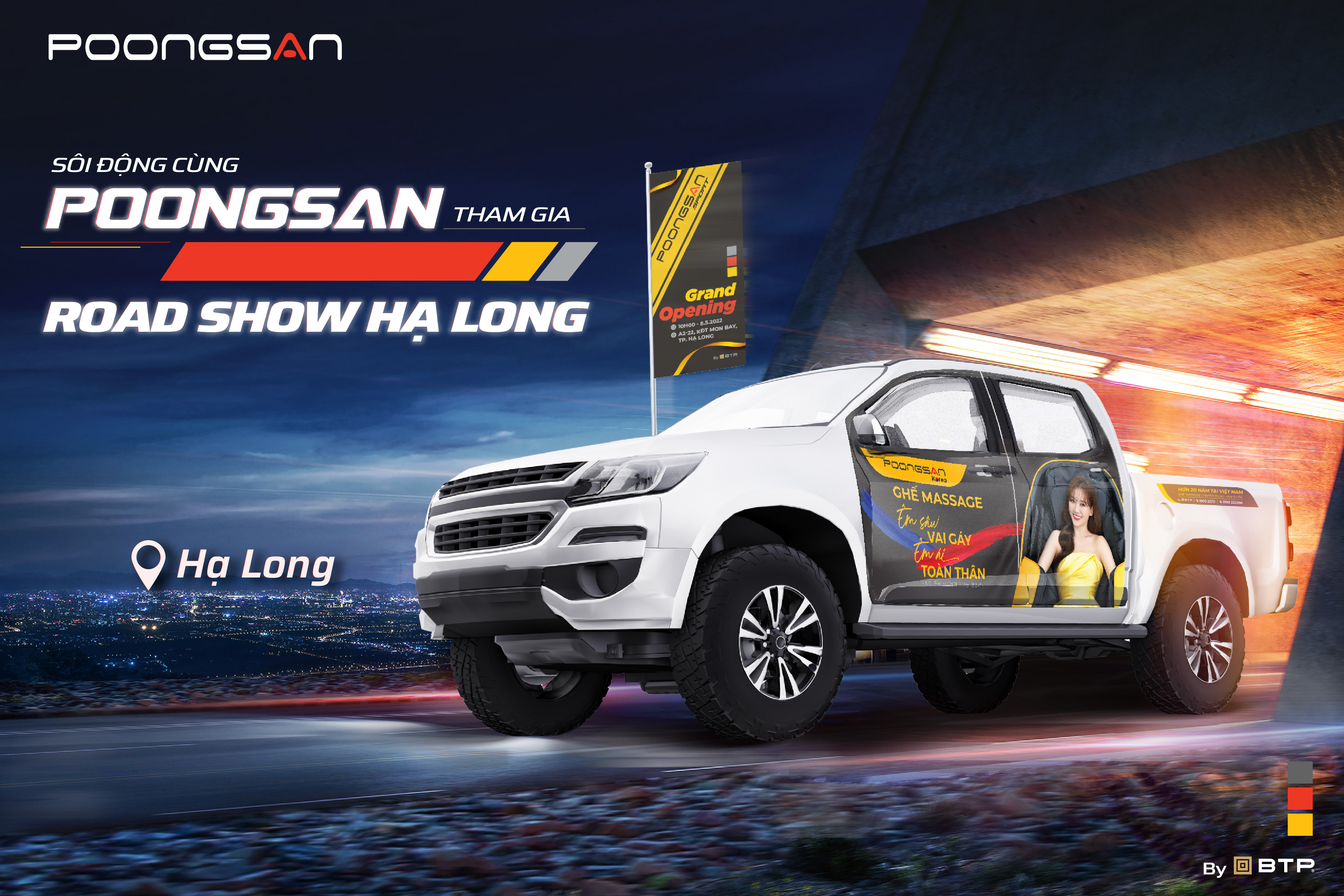 SÔI ĐỘNG CÙNG POONGSAN THAM GIA ROAD SHOW HẠ LONG