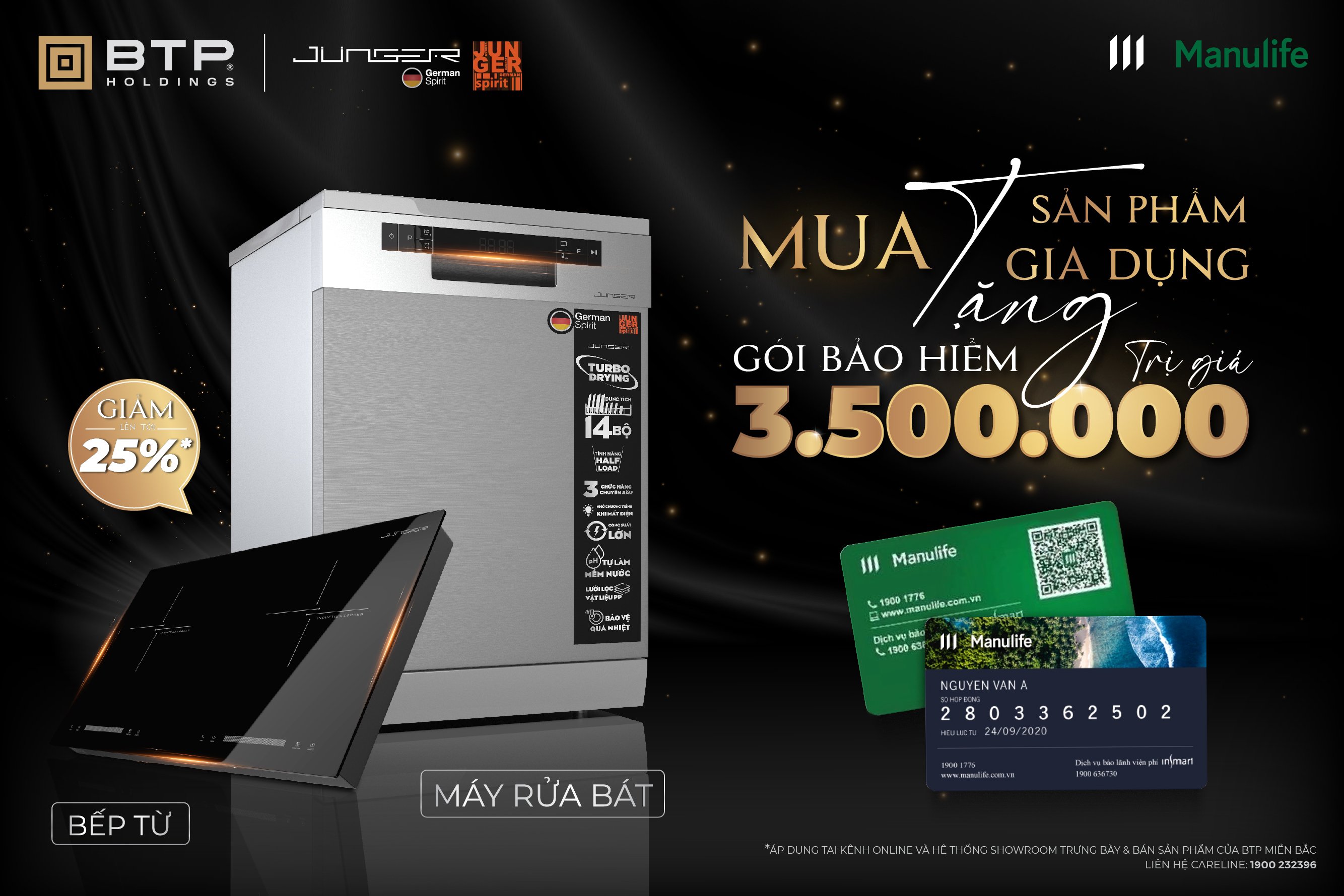 JUNGER HỢP TÁC CÙNG MANULIFE VIỆT NAM TRI ÂN KHÁCH HÀNG CUỐI NĂM
