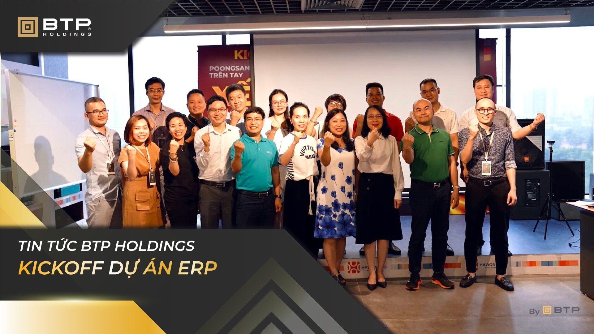 KICK-OFF TRIỂN KHAI DỰ ÁN ERP CỦA BTP HOLDINGS