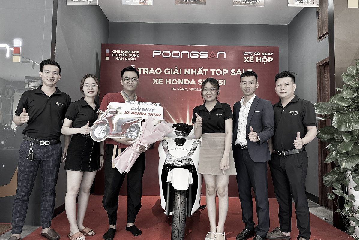 Trao giải nội bộ cho những Chiến binh xuất sắc chương trình “Poongsan trên tay – Có ngay xế hộp”